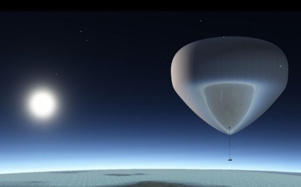 Μπαλόνι ηλίου… για διαστημικά ταξίδια