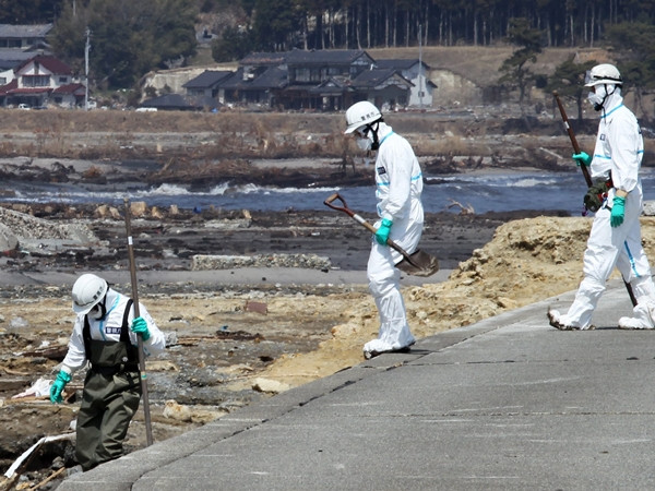 Εκτεταμένη μόλυνση του εδάφους περιμετρικά της Φουκουσίμα