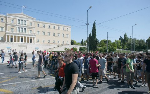 Πανεκπαιδευτικό συλλαλητήριο κατά του νόμου-πλαίσιο πραγματοποιείται στο κέντρο της Αθήνας