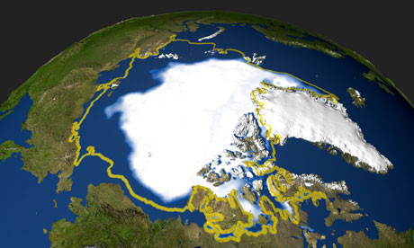 Μείωση ρεκόρ των πάγων της Αρκτικής κατέγραψαν φέτος οι δορυφόροι