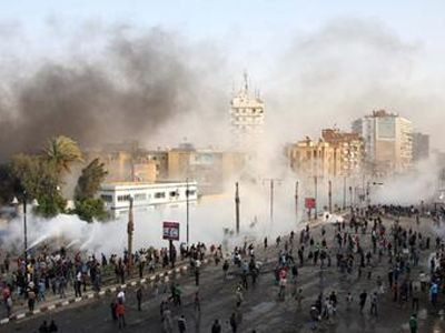 Ρουκέτες εναντίον διαδηλωτών στη Σαναά της Υεμένης