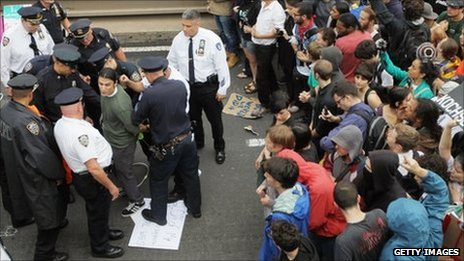 Εκατοντάδες συλλήψεις διαδηλωτών στην Νέα Υόρκη