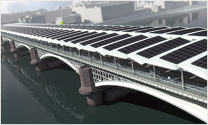 Λονδίνο: Ηλιακή στέγη θα σκεπάσει την γέφυρα Μπλάκφριαρ του Τάμεση