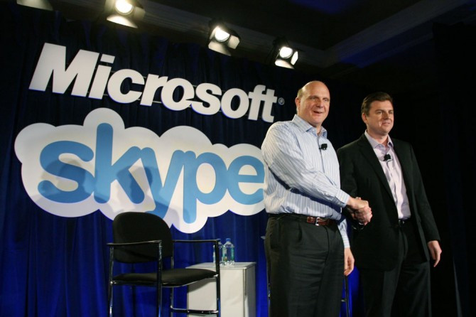 Τμήμα της Microsoft και επισήμως το Skype