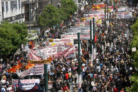 Οι μεγαλύτερες διαδηλώσεις των τελευταίων δεκαετιών σε όλη την Ελλάδα