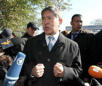 Πρόεδρος πλέον… ο πρωθυπουργός του Κιργιστάν