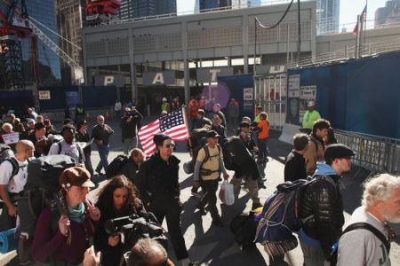 Νέα Υόρκη-Ουάσιγκτον: Έφτασαν οι διαδηλωτές του Occupy Wall Street