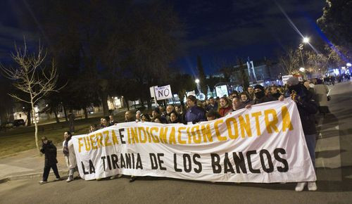 Ισπανία: Χιλιάδες διαδηλωτές κατά των «παραβιάσεων των τραπεζών»