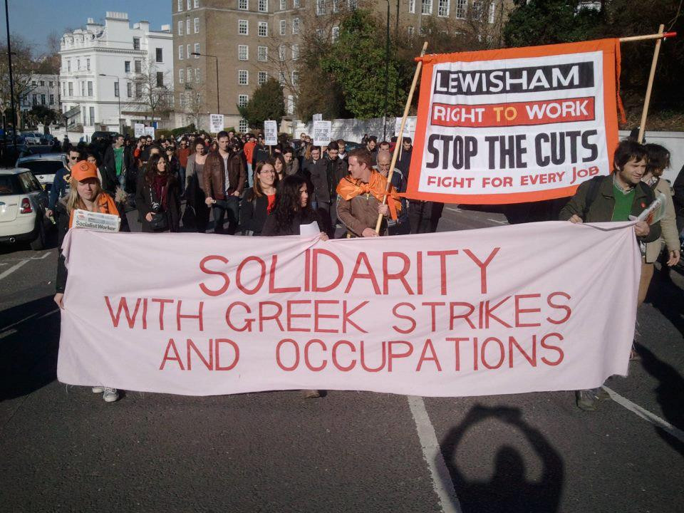 Εκδήλωση αλληλεγγύης στη Βρετανία για Χαλυβουργούς, Ελευθεροτυπία και Alter