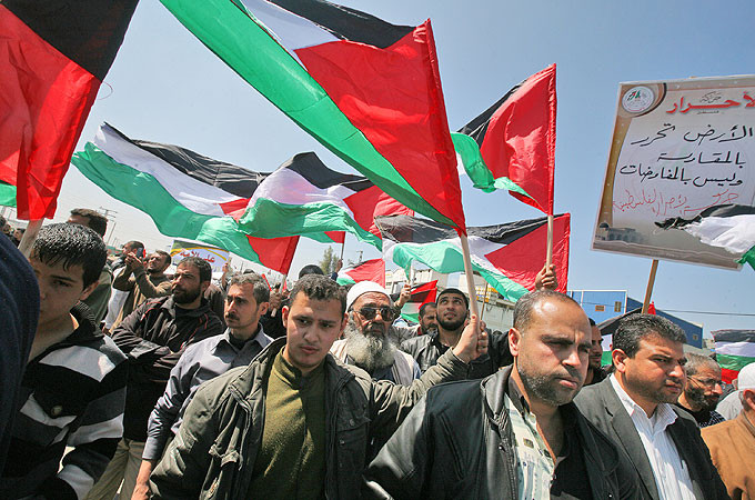 «Παγκόσμια Πορεία στην Ιερουσαλήμ» από Παλαιστίνιους και ακτιβιστές