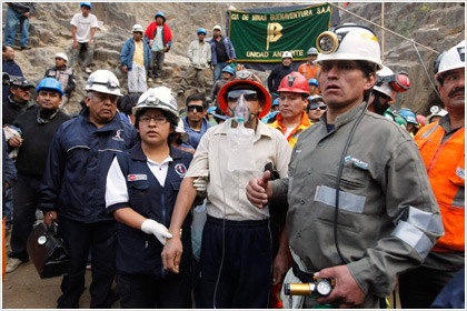Απεγκλωβίστηκαν 9 παγιδευμένοι μεταλλωρύχοι στο Περού