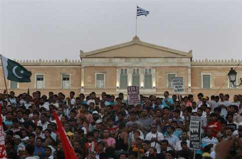 Αντιρατσιστικό συλλαλητήριο στο κέντρο της Αθήνας
