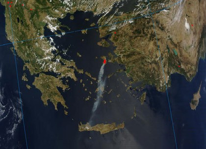 Μηνυτήρια αναφορά Οικολόγων Πράσινων για τη φωτιά στη Χίο