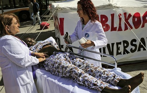 Ισπανία: Διαμαρτυρίες για τον αποκλεισμό μεταναστών από το σύστημα Υγείας