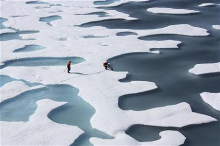 Ιστορικό χαμηλό για τους πάγους της Αρκτικής