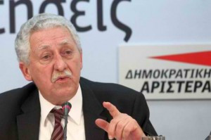 «Σε επικίνδυνο σταυροδρόμι η χώρα», τονίζει ο Φ. Κουβέλης και κρίνει ΣΥΡΙΖΑ και διαφωνούντες