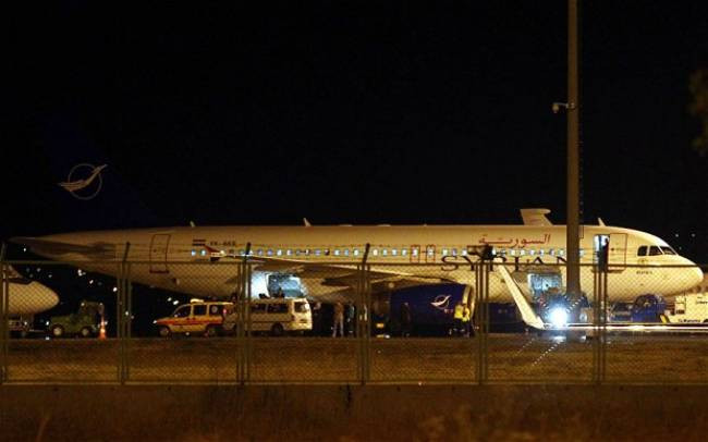 Τουρκία: Αποδεσμεύτηκε μετά από κατάσχεση το συριακό αεροσκάφος