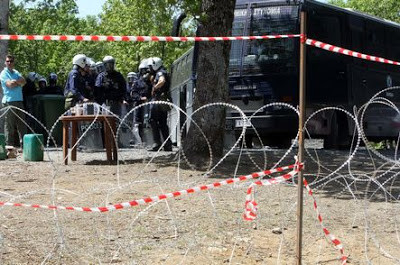 Συγκρούσεις, τραυματισμοί και συλλήψεις στην πορεία ενάντια στα μεταλλεία Χρυσού