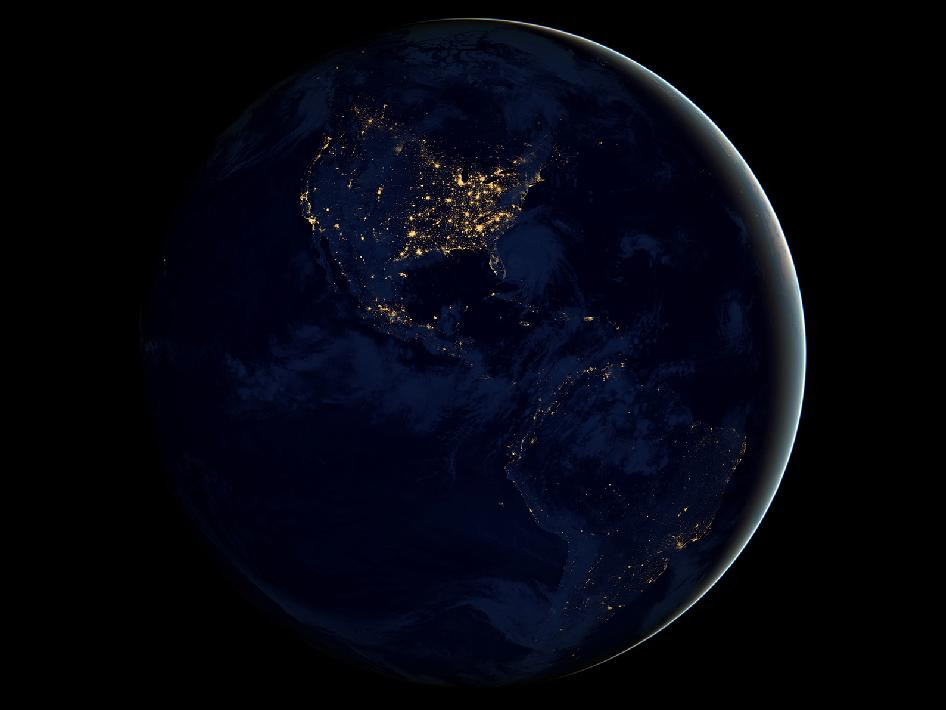 Η Γη τη νύχτα μέσα από εικόνες της NASA
