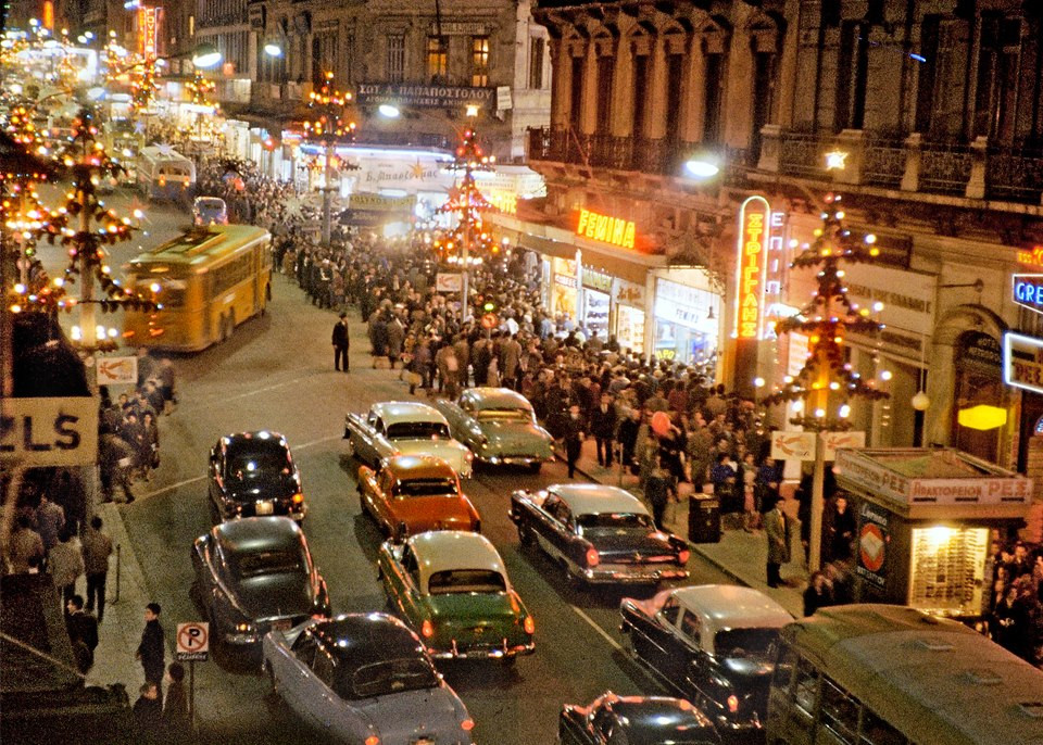Η Χριστουγεννιάτικη Αθήνα του 1960