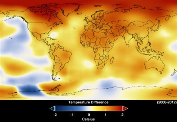 Ένας αιώνας κλιματικής αλλαγής σε 52 δευτερόλεπτα
