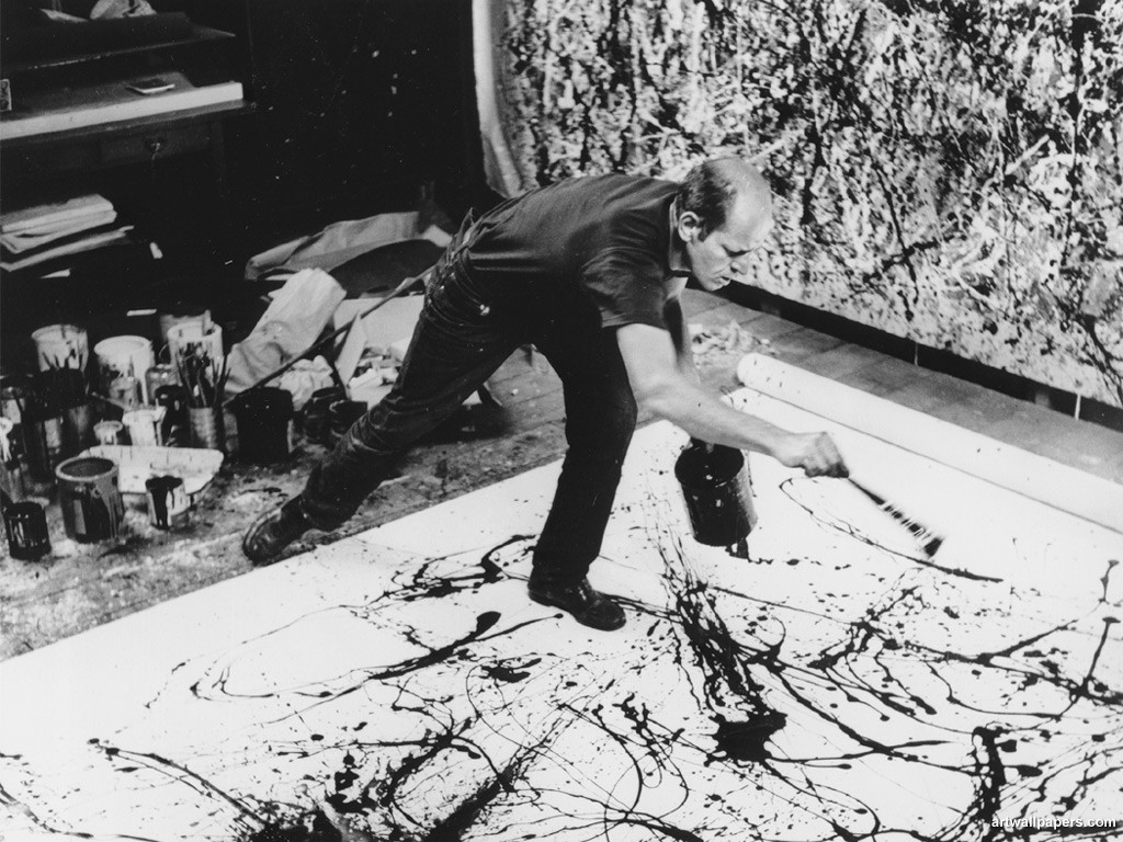 Jackson Pollock / Το πρόσωπο του αφηρημένου εξπρεσιονισμού