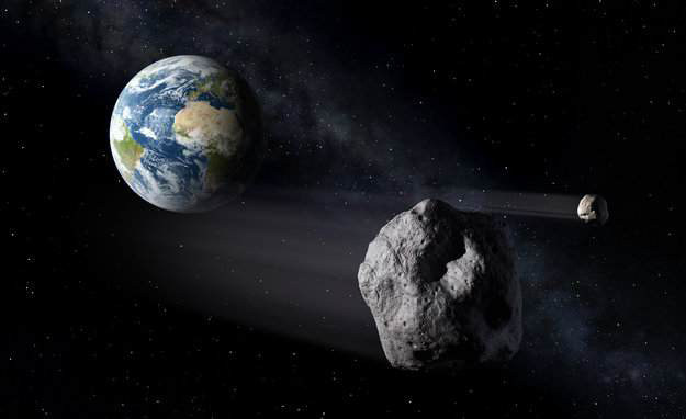 Αστεροειδής πέρασε σε απόσταση αναπνοής από τη Γη