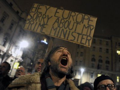 Ουγγαρία: Διαδήλωση για την τροποποίηση του συντάγματος