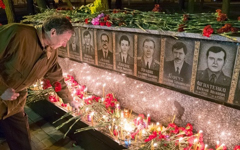 Φόρος τιμής στα θύματα του Τσέρνομπιλ