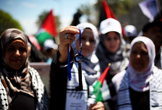 Διαδηλώσεις Παλαιστινίων για την 65η μαύρη επέτειο της Νάκμπα