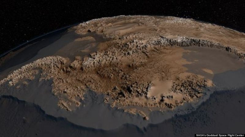 «Γυμνή» Ανταρκτική από τη NASA μετά από 30 εκ. χρόνια