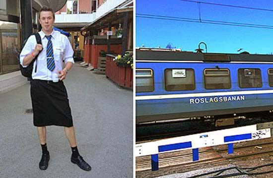 Σουηδοί οδηγοί τρένων: Τους απαγόρευσαν τα σορτς και έβαλαν φούστες!