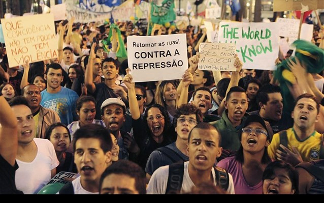 Βραζιλία: Συνεχίζονται οι διαδηλώσεις – Σε απεργία τα συνδικάτα
