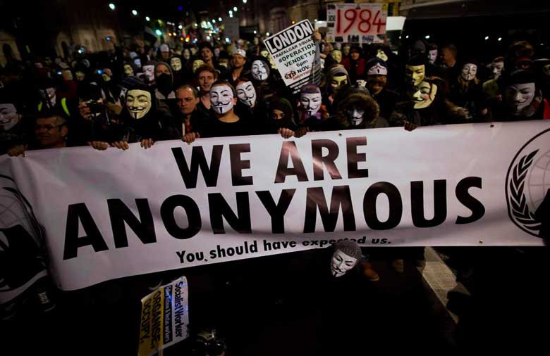FBI: Έχουμε συλλάβει τους «εγκέφαλους» των Anonymous