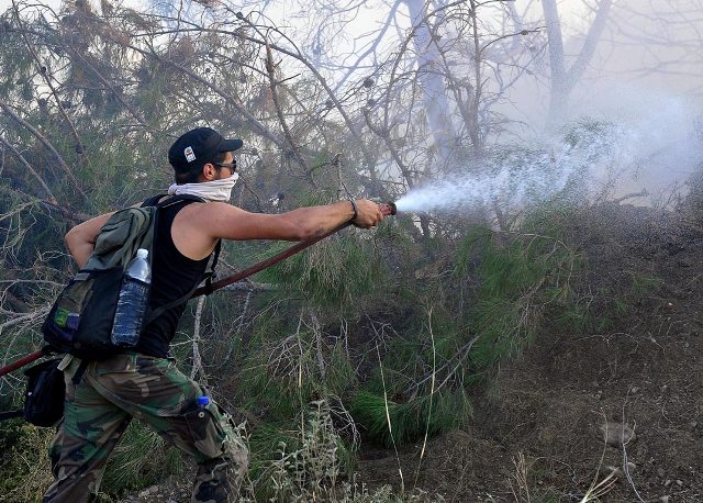 Σύλληψη για εμπρησμό στην πυρκαγιά της Ναυπακτίας