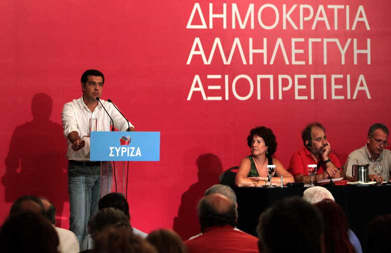 Με ορίζοντα τις δημοτικές εκλογές η ομιλία Τσίπρα στην ΚΕ