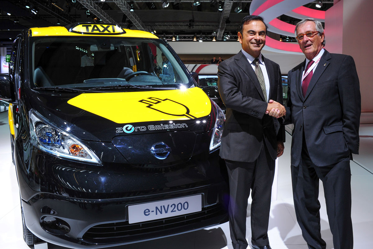 Το ηλεκτρικό ταξί της Nissan