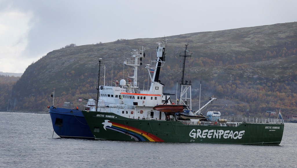 Για «πειρατεία» θα διωχθούν ακτιβιστές της Greenpeace