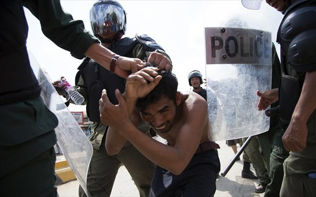 Φονική καταστολή εργατικής κινητοποίησης στην Καμπότζη (βίντεο)