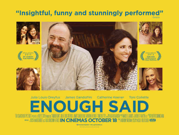 «Enough Said» – η τελευταία ταινία του Τζέιμς Γκαντολφίνι στο 26ο Πανόραμα