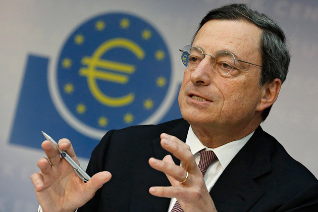 Ντράγκι: Ενθαρρυντικές ενδείξεις για την κρίση στην Ευρωζώνη
