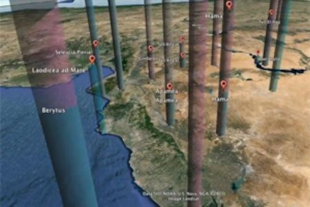 Οι δρόμοι του αρχαίου εμπορίου στο Google Earth