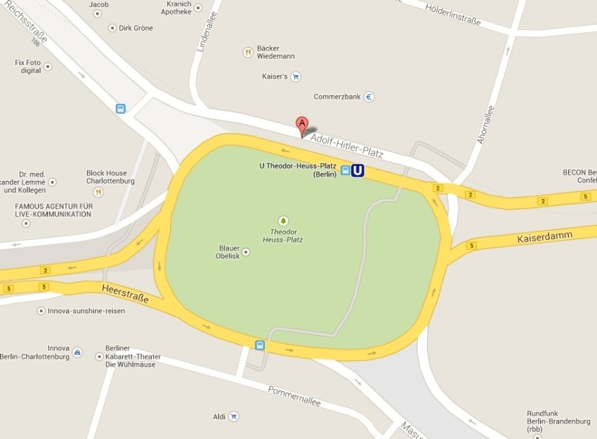 Βερολίνο: Τα Google Maps εμφάνισαν την «Πλατεία Αδόλφου Χίτλερ»