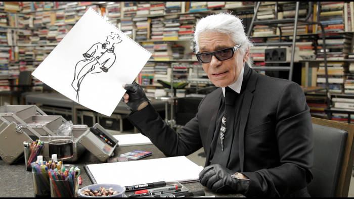 Το ντοκιμαντέρ «Karl Lagerfeld Sketches his Life» στο Cinedoc (Διαγωνισμός)