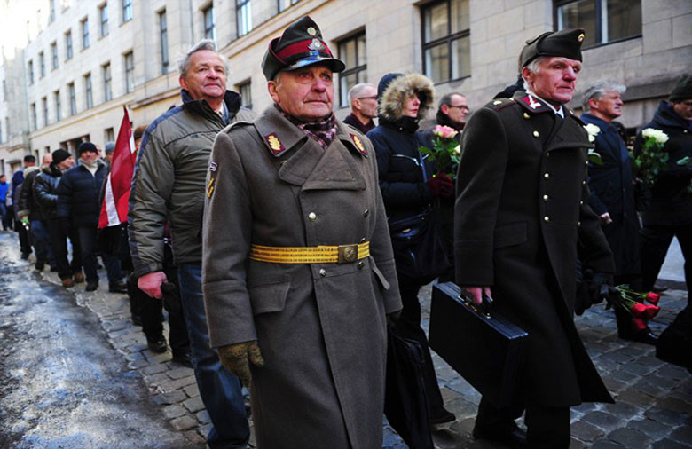 Παρέλαση της «Λεγεώνας των SS» στη Λετονία