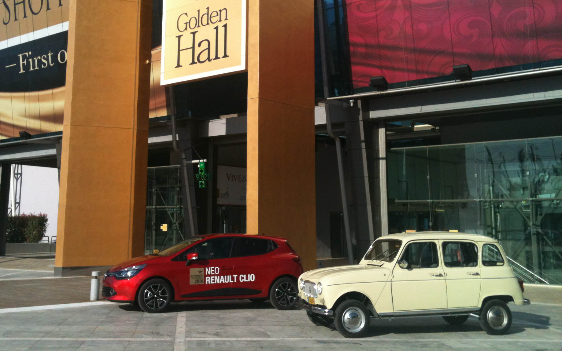 Άρωμα Γαλλίας με RENAULT στο GOLDEN HALL