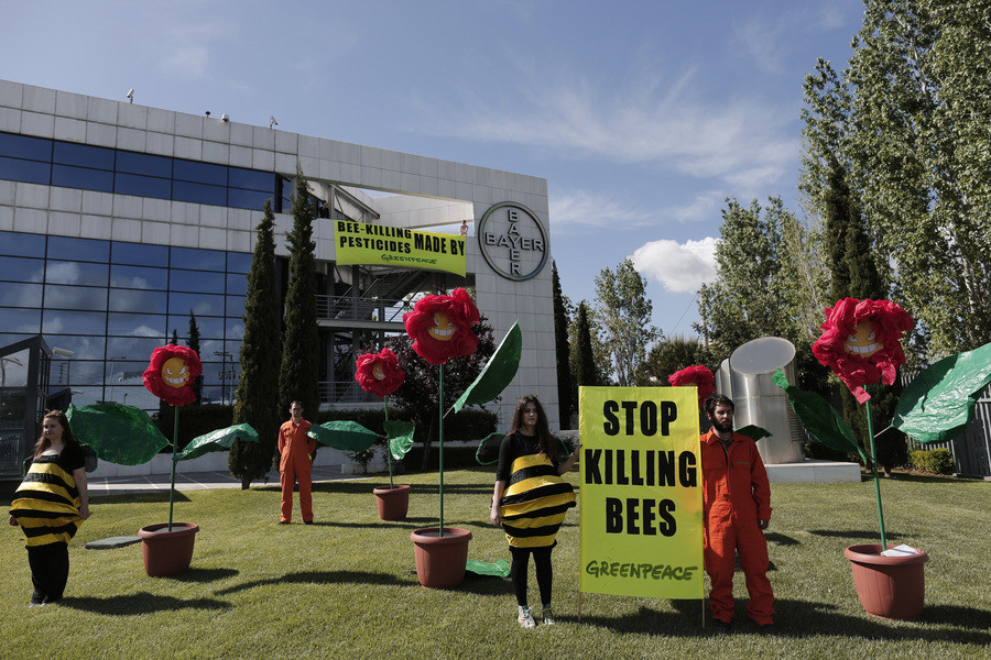 Stop killing Bees: Greenpeace κατά φυτοφαρμάκων