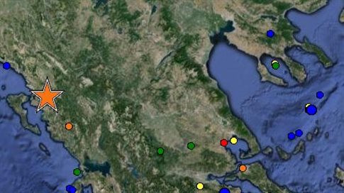 Σεισμός 5 βαθμών τα ξημερώματα στην Ήπειρο