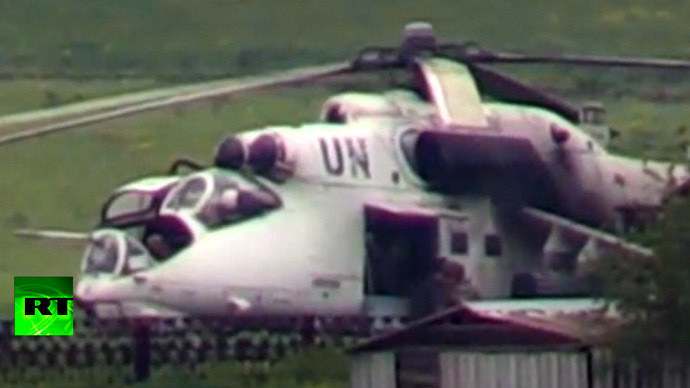Russia Today: Ελικόπτερα του ΟΗΕ σε στρατιωτικές επιχειρήσεις του Κιέβου (βίντεο)
