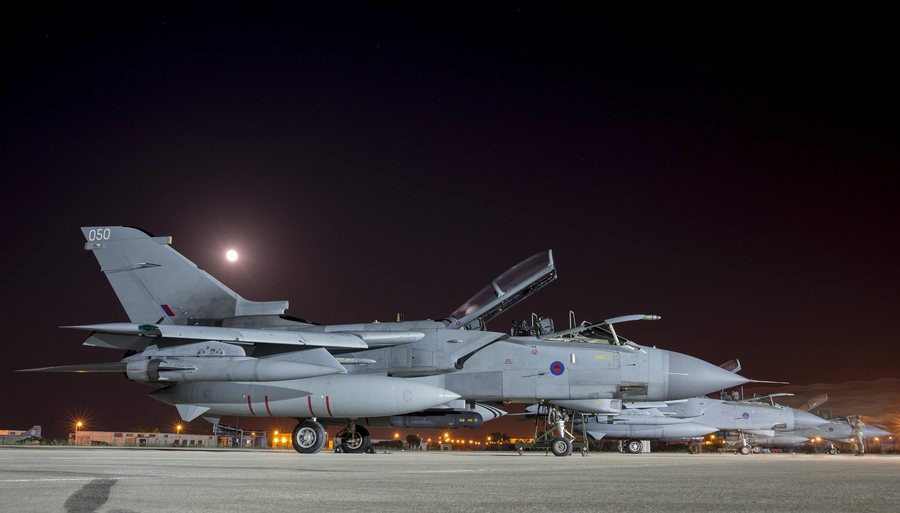 Ελεύθερες οι βάσεις στην Κύπρο για βρετανικές αεροπορικές επιθέσεις στο Ιράκ